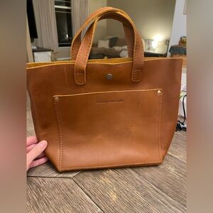 Portland Leather Tote Bag